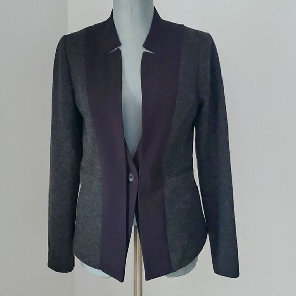 Anthropologie | Elevenses Wool Blazer - Picture 1 of 7